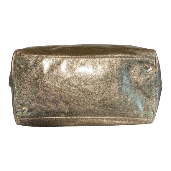 Kate Spade Gold Metallic Tote Bag - Picture 7 of 16